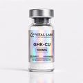 GHK-Cu 100 mg lyophilized research peptide vial