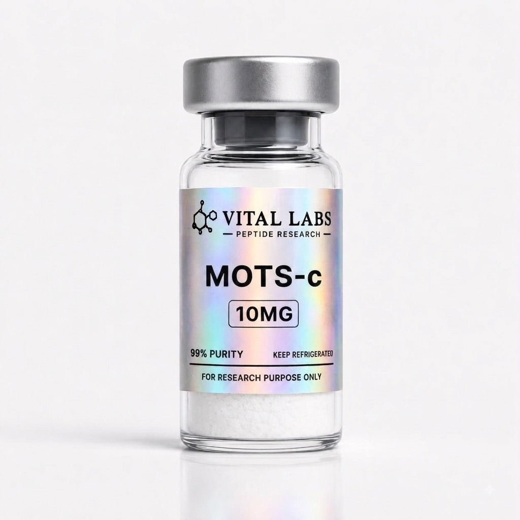 Vital Labs MOTS-c 10mg lyophilized research vial