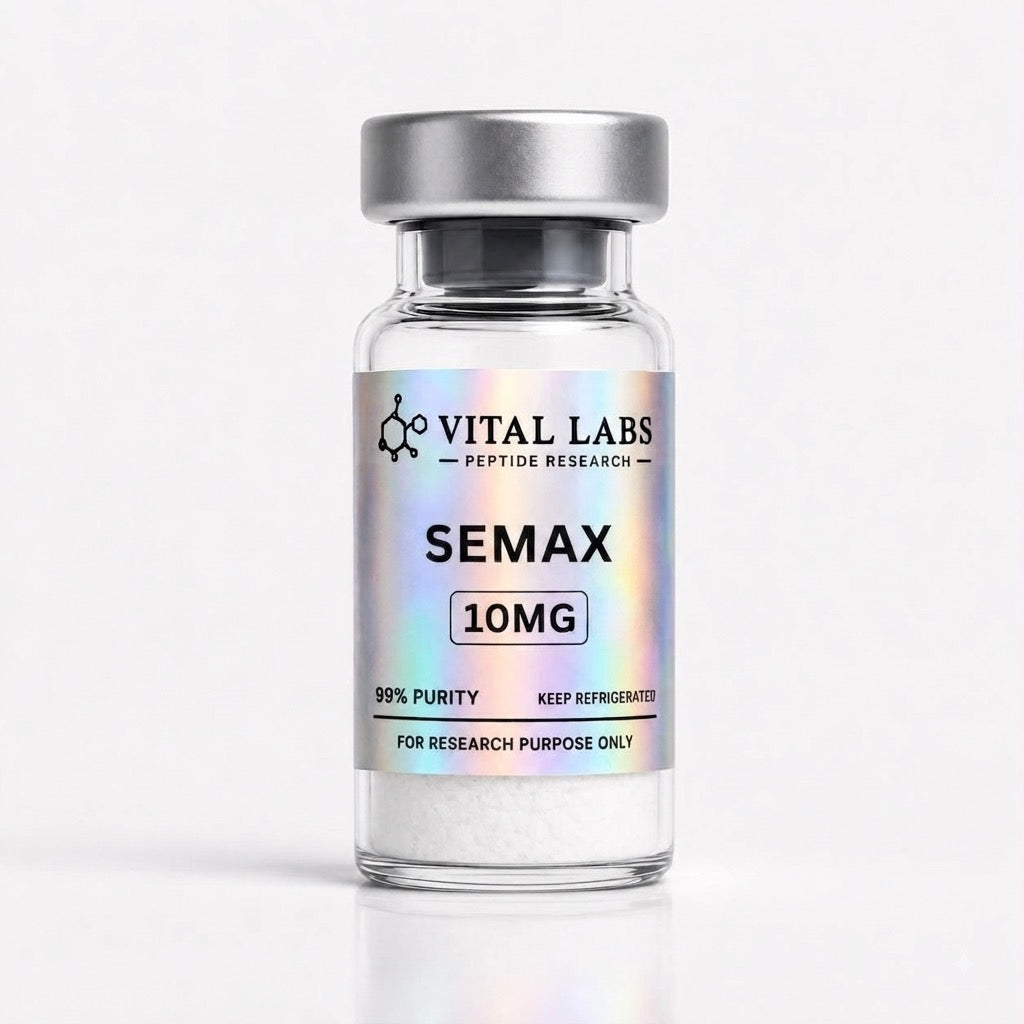 Vital Labs Semax 10mg lyophilized research vial